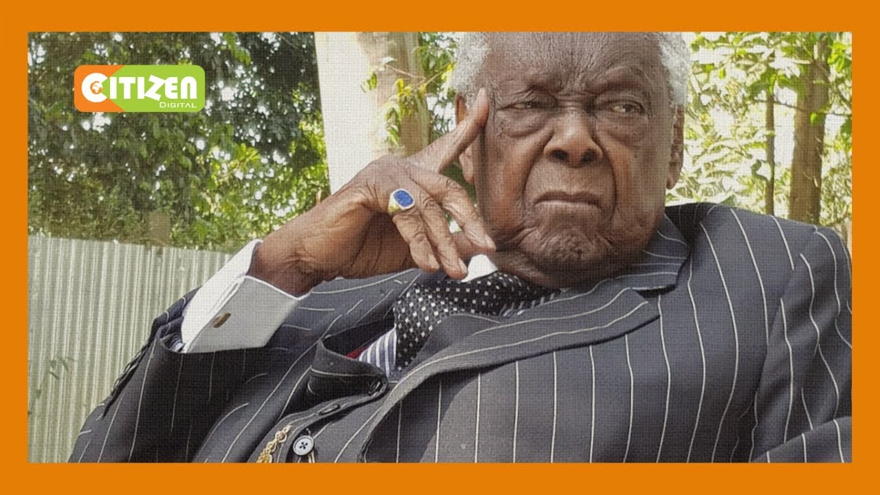 Charles Njonjo turns 100