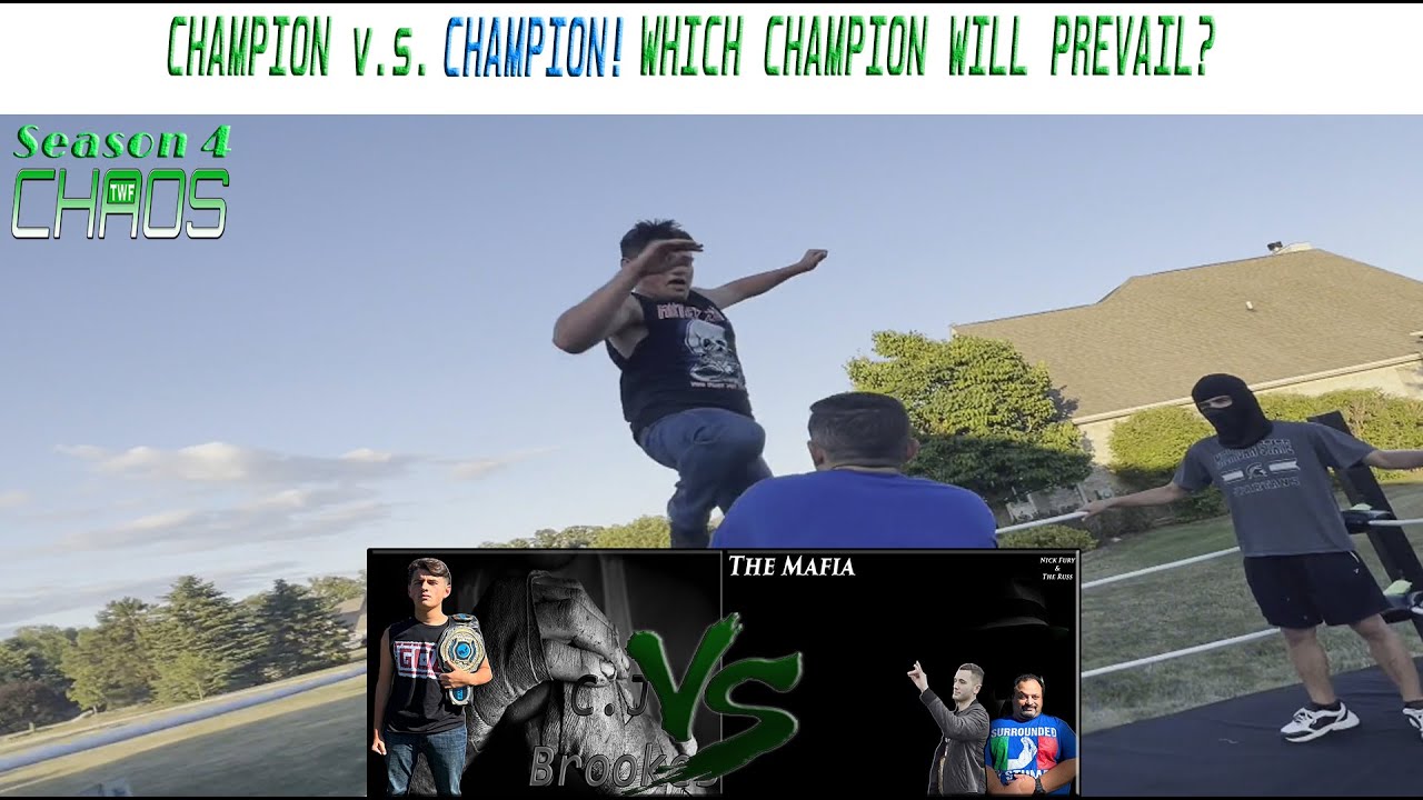 (TWF CHAOS #15) CHAMPION v.s. CHAMPION RENEWED IN THE RING! CJ BROOKES TAKES ON NICK FURY ON CHAOS!