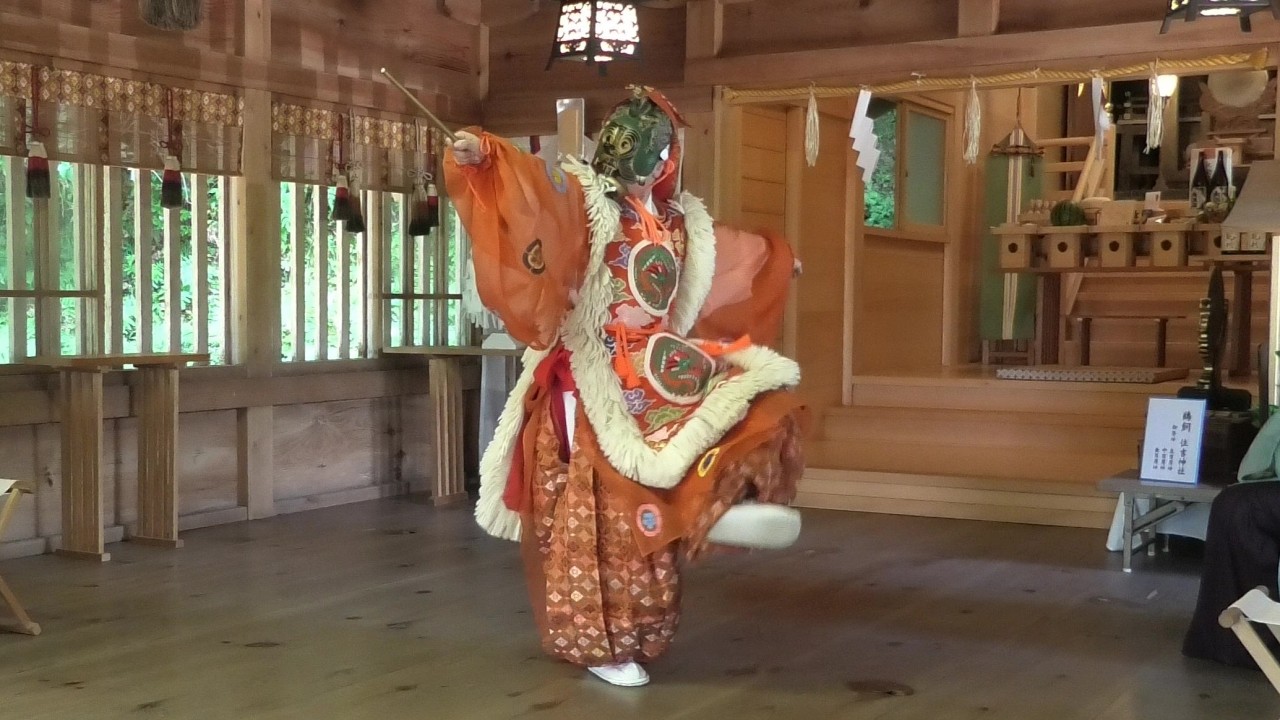 ～復興祈りの舞～石川県鳳珠郡能登町【 松波神社 】 例大祭〈陵王の舞〉令和七年七月二十六日