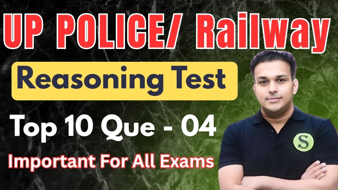 Reasoning Mock Test Free Top 10 Que Day 4 Best Study Material For up police Upsi bank railway Free