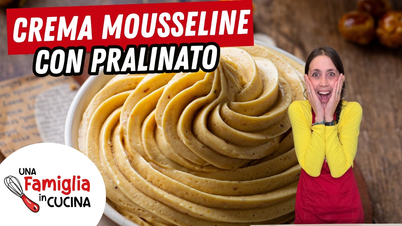 CREMA MOUSSELINE PRALINATA | La Crema da Pasticceria FACILE che Devi Assolutamente Imparare!