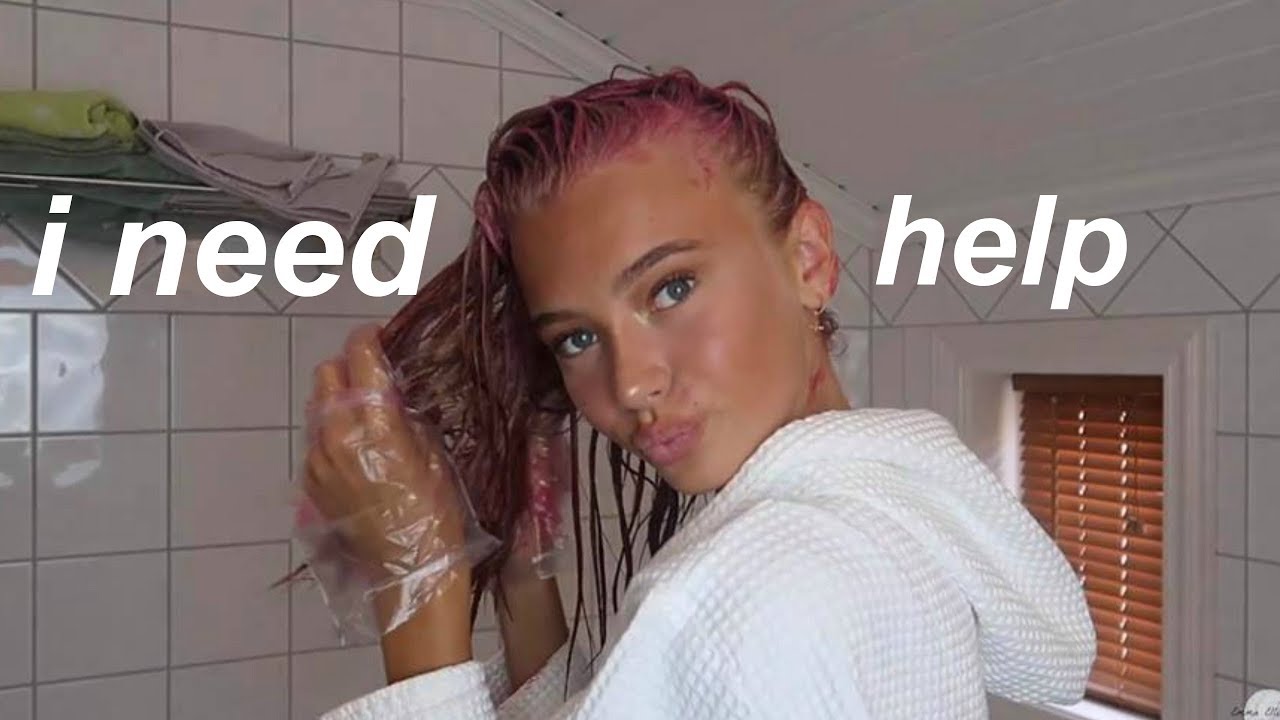 красить волосы *неудача*