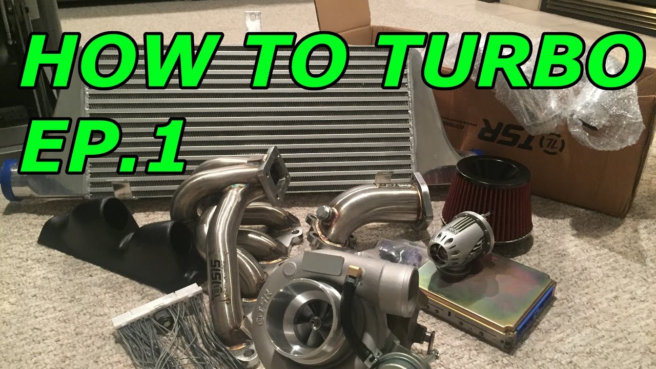 240SX KA24DE Turbo Build EP.1 How To Turbo KA24DE
