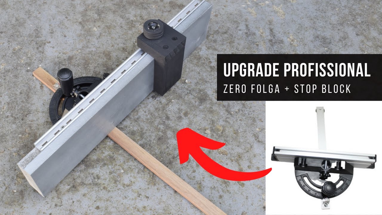 UPGRADE PROFISSIONAL no goniômetro da serra de bancada