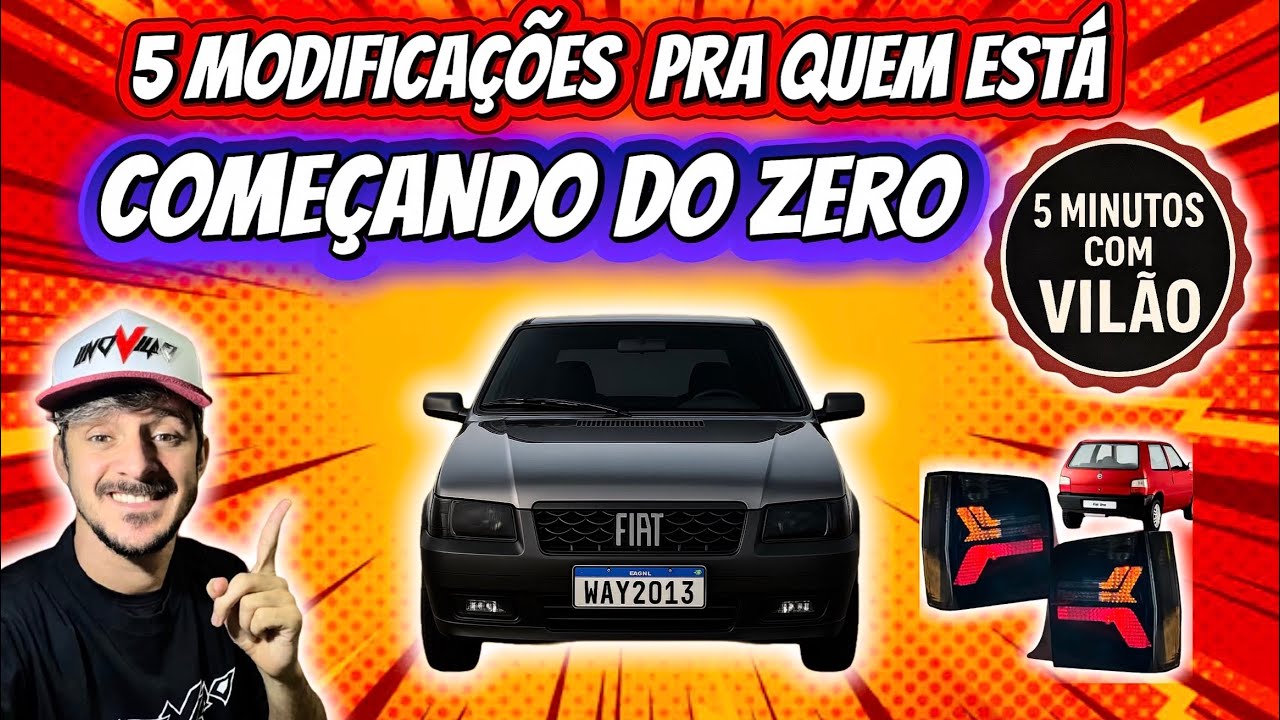 DICAS PRA COME&Ccedil;AR SEU PROJETO DO SEU CARRO DO ZERO 🚗 💨