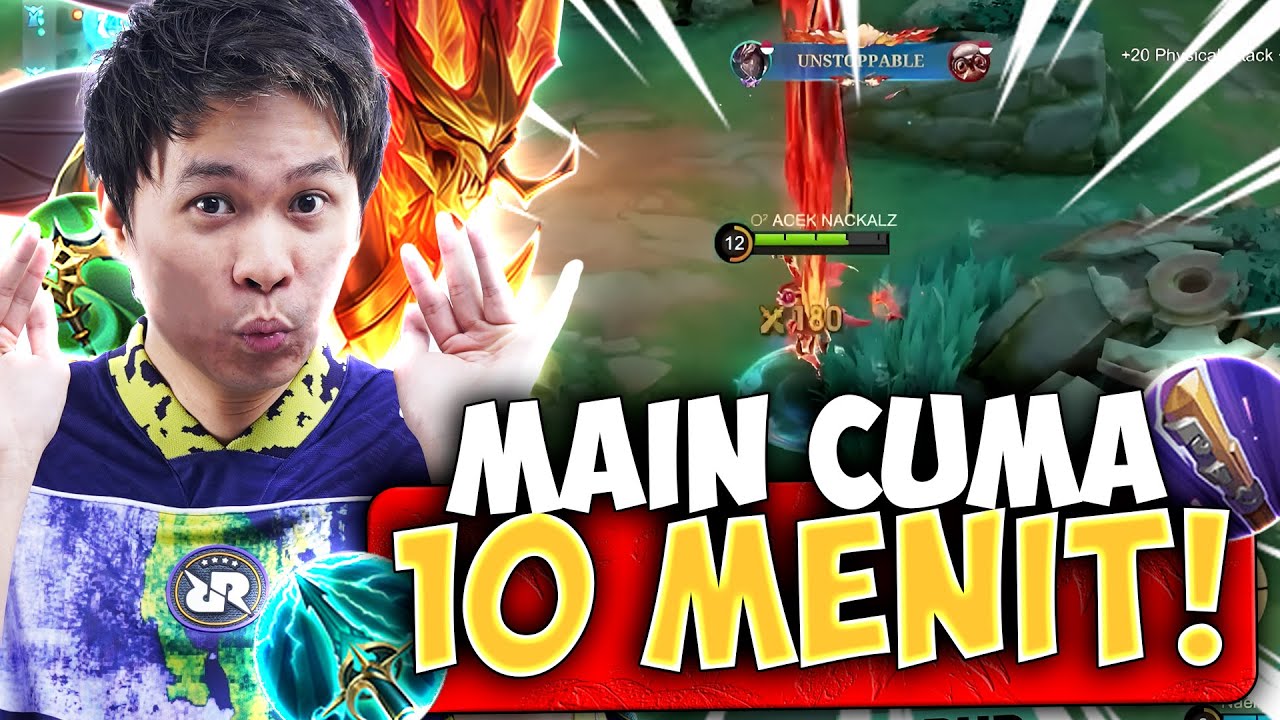10 MENIT, END? AKANKAH JUNGLER INI KELUAR DI MPL !? - Mobile Legends
