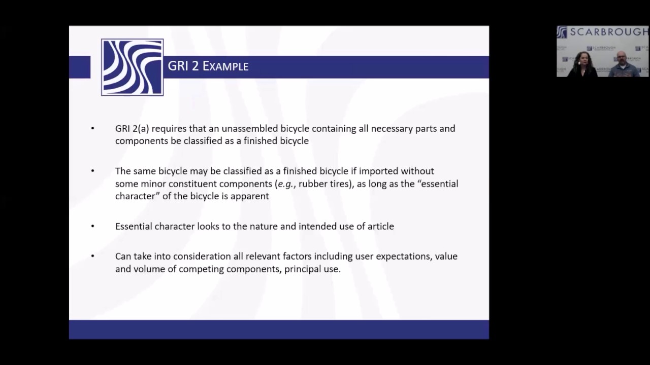 HTS Classification and General Rules of Interpretation