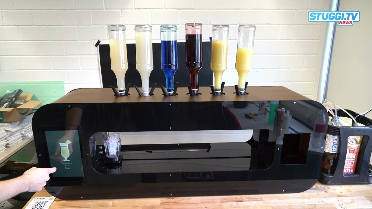 Stuttgarter Studierende entwickeln automatische Cocktailmaschine