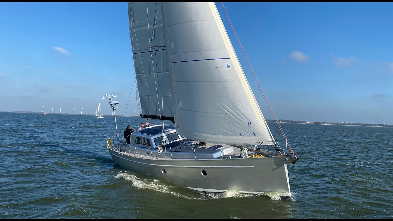 Exploring the interior and exterior of the Bestevaer 42 'Wetterhoun' yacht