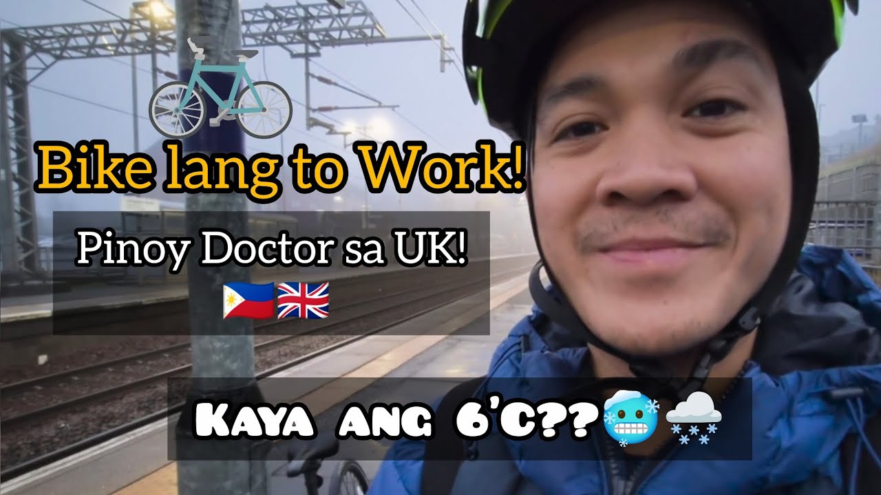 Pinoy UK Doctor | Bakit Pinili Ko Na Mag-Bike Papuntang Ospital Dito Sa UK? 👨‍⚕️🇵🇭🇬🇧