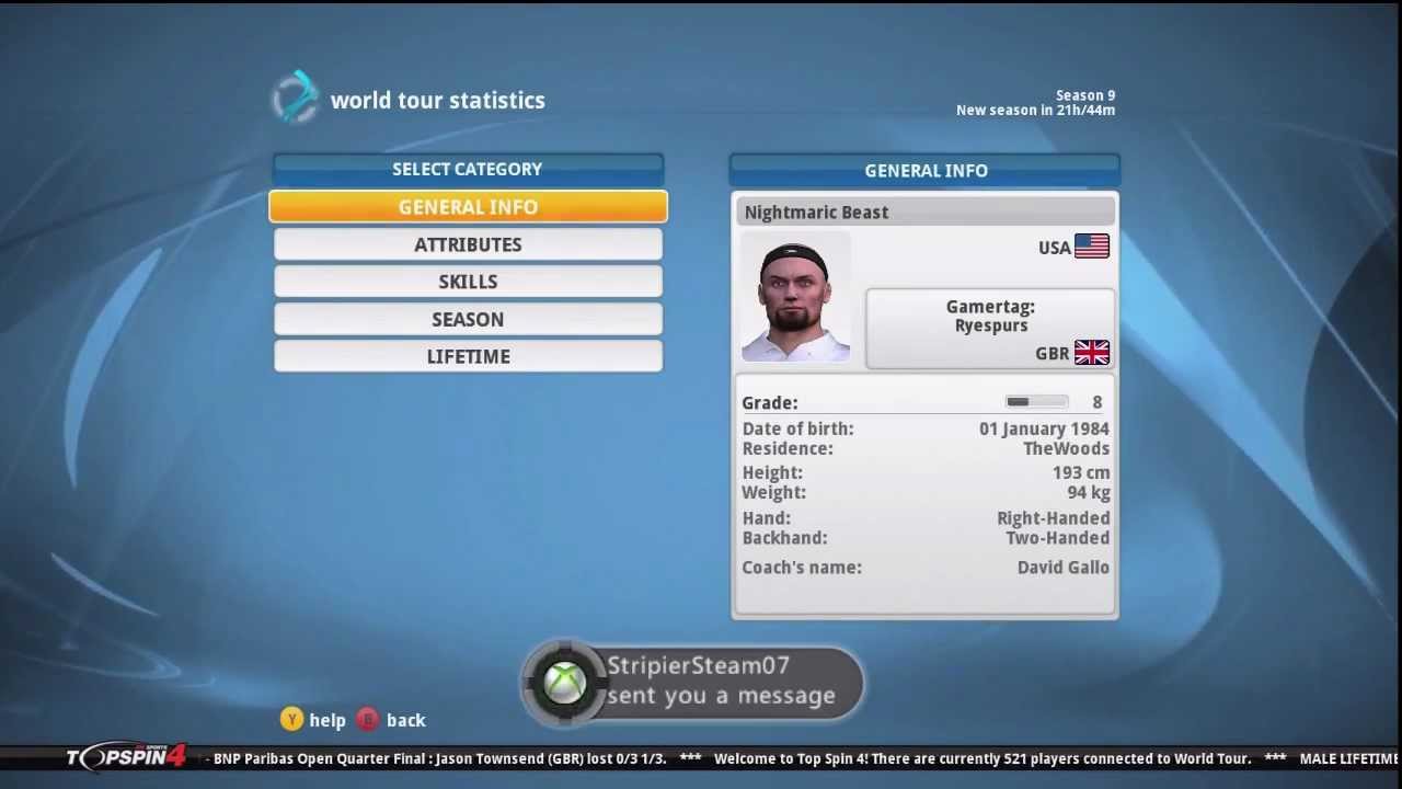 Top Spin 4 - Amazing 100 Power Pro