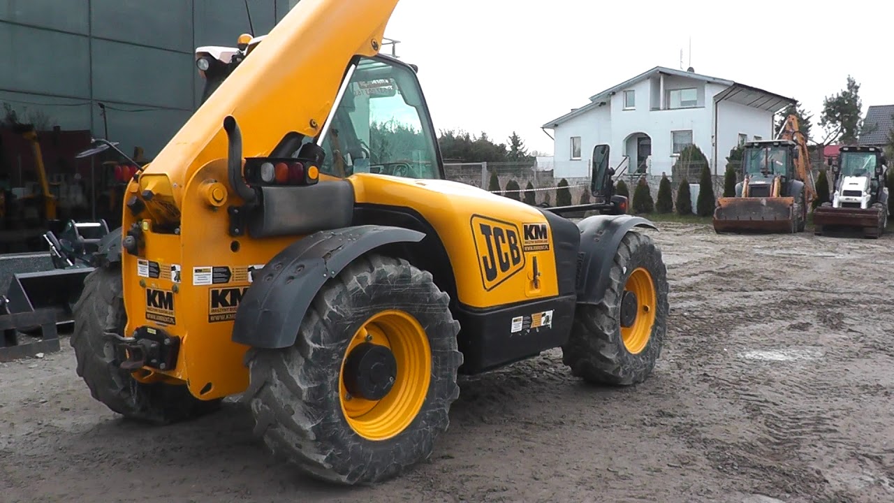 JCB 536-60 ŁADOWARKA TELESKOPOWA 2010R  KM MASZYNY BUDOWLANE WWW.KMRENT.PL 56-300 MILICZ