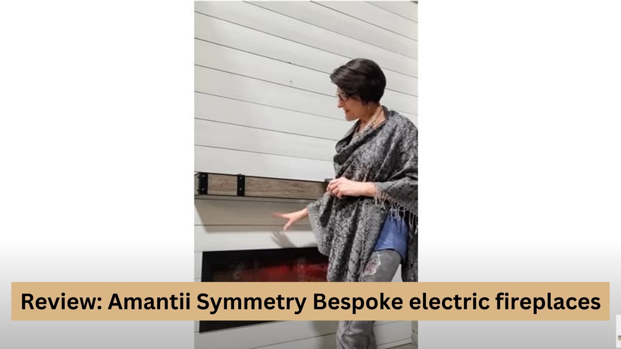 Amantii Symmetry Bespoke electric fireplaces #electricfire #electricfireplace