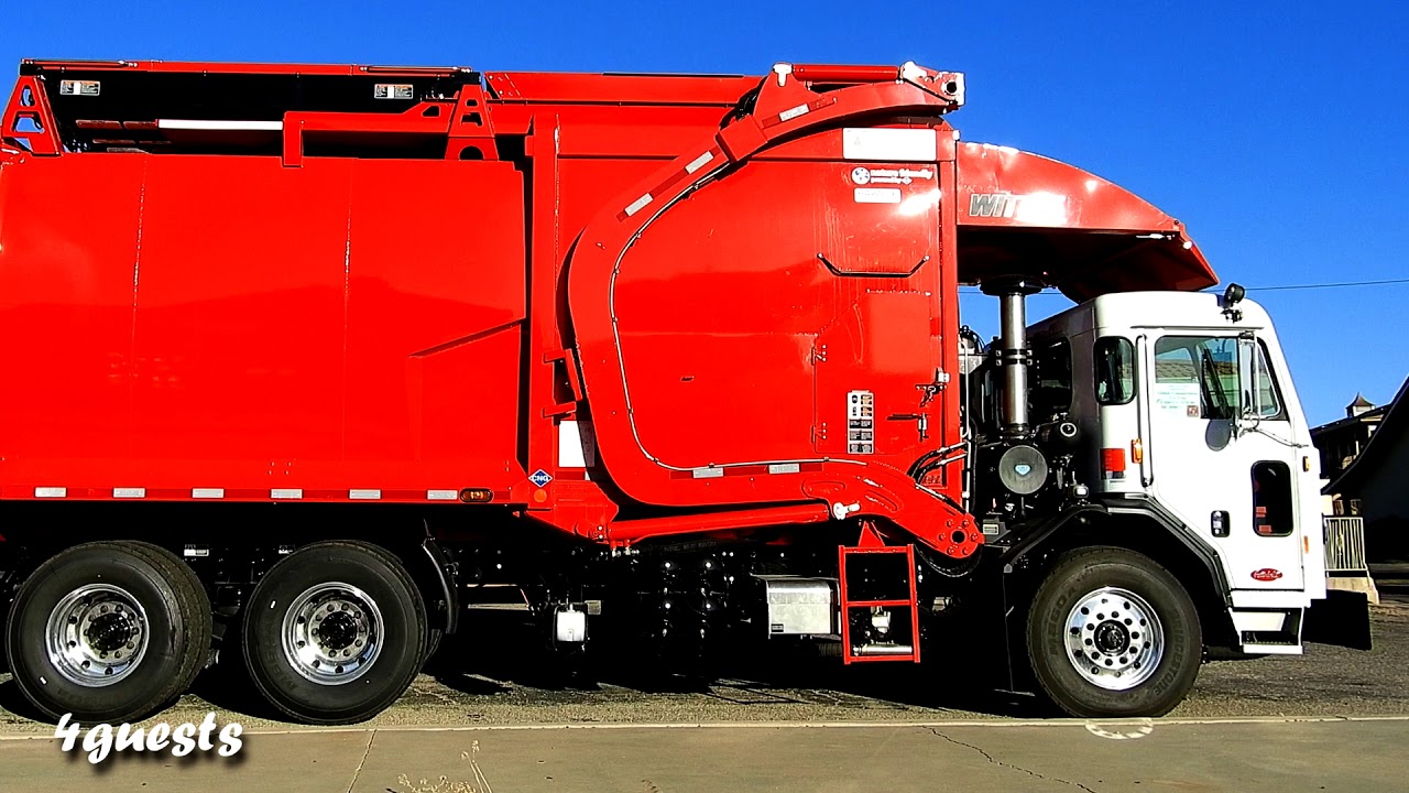 NEW Labrie Wittke Garbage Truck Front Loader - Peterbilt CNG