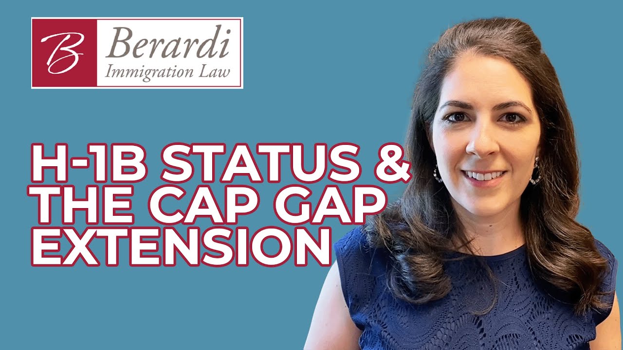 H-1B Status & The Cap Gap Extension