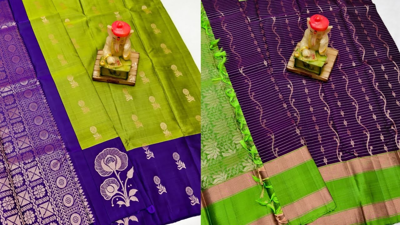 Uppada 4 play butta silk sarees #uppada #silksaree #partywear#offerprice#freedelivery#butta#saree