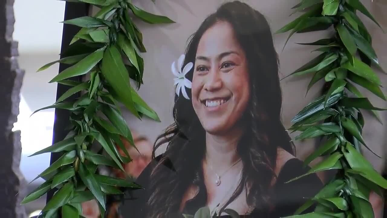 Procession, memorial service honor fallen Maui police officer Suzanne O