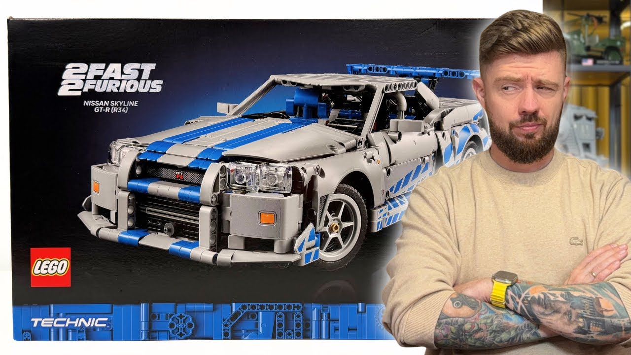NISSAN SKYLINE GT-R 🛞 LEGO TECHNIC 42210 RECENZJA