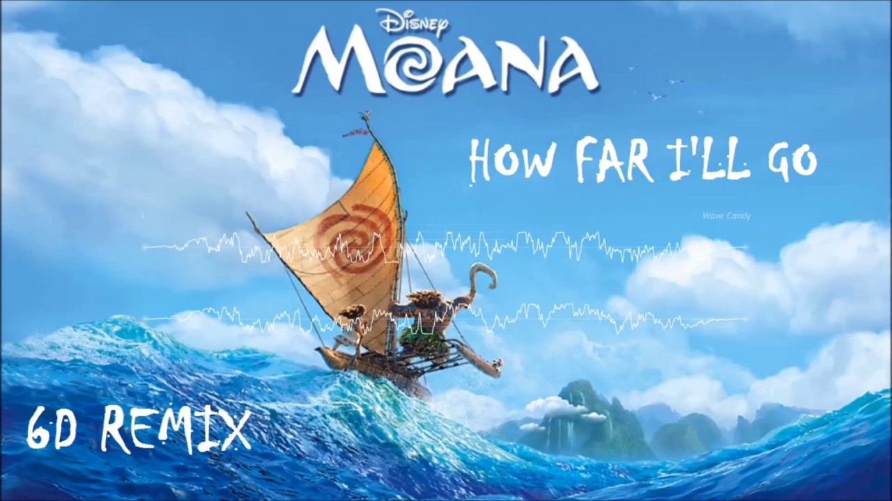 Alessia Cara - How Far I'll Go (6D REMIX) | Moana