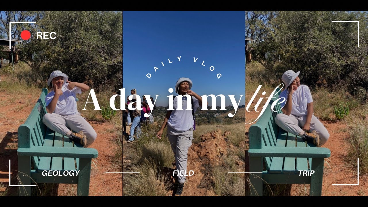 A day in the life of a Geology student🤍| field trip