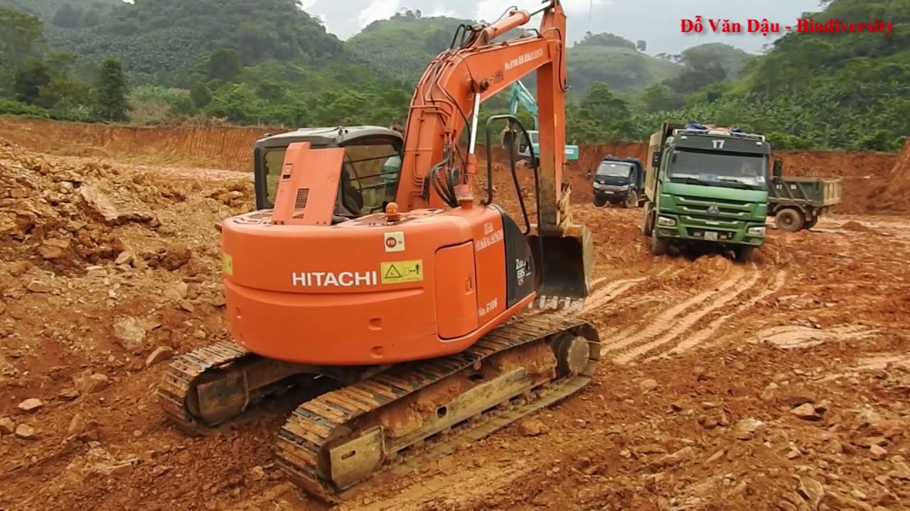 máy xúc HITACHI