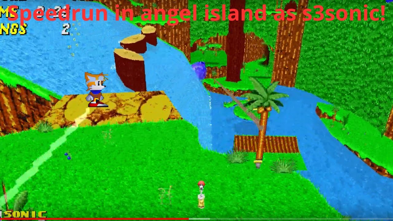 SRB2 S3Sonic Speedruns angel island zone
