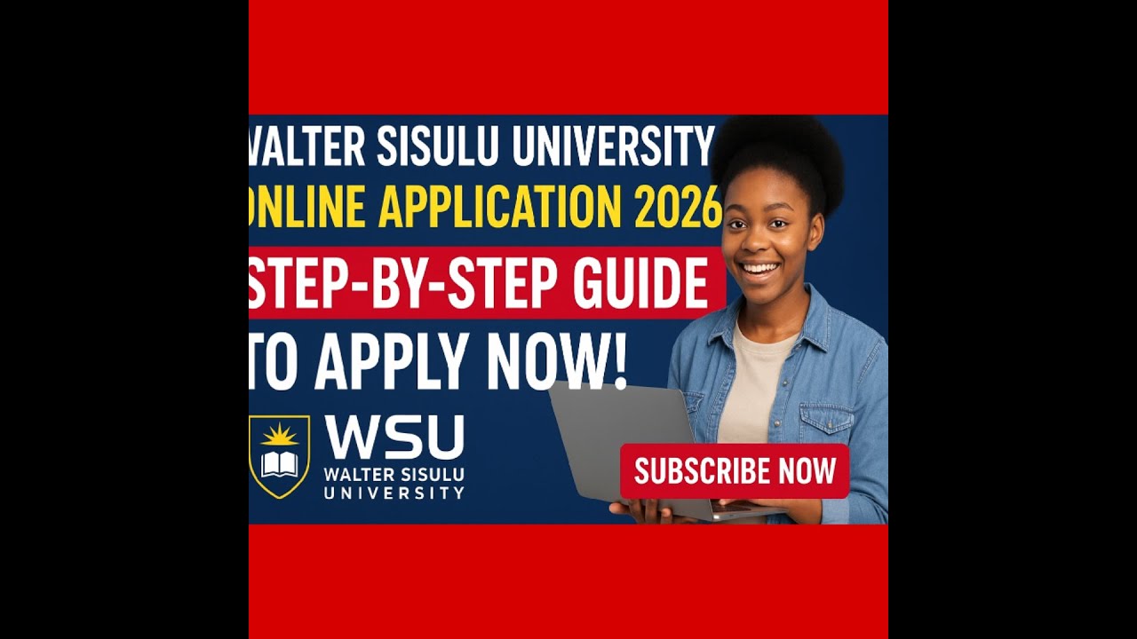 Walter Sisulu University (WSU) Online Application 2026 | How to Apply