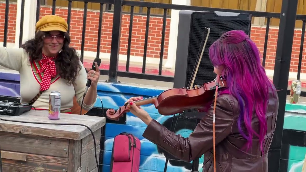 Streets/It All Falls Down ~Beebs, Kat Hall & Andrea Whitt at Artist Alley Bazaar, Oceanside 12/14/24