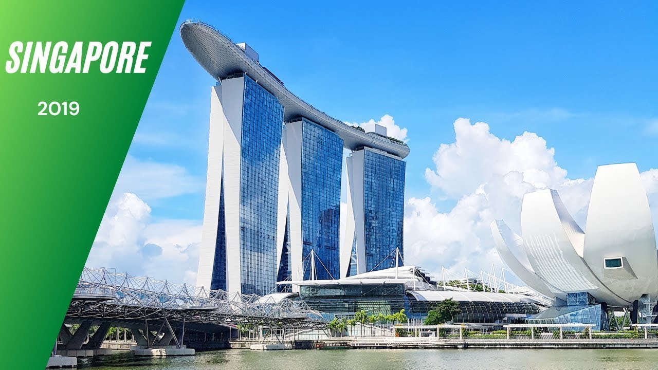 4K || MARINA BAY SANDS SkyPark Observation Deck || Singapore 🇸🇬