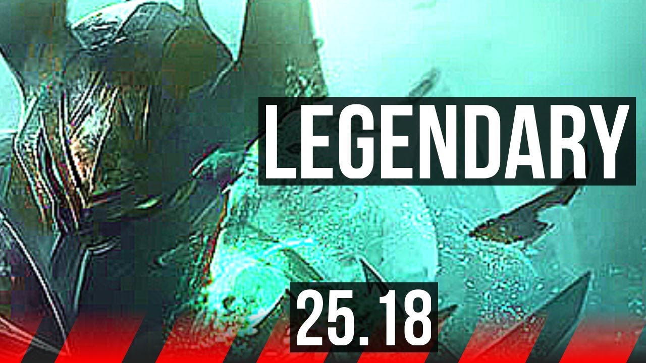 MORDEKAISER vs CHO'GATH (TOP) | Legendary, 12/3/6 | EUW Master | 25.18