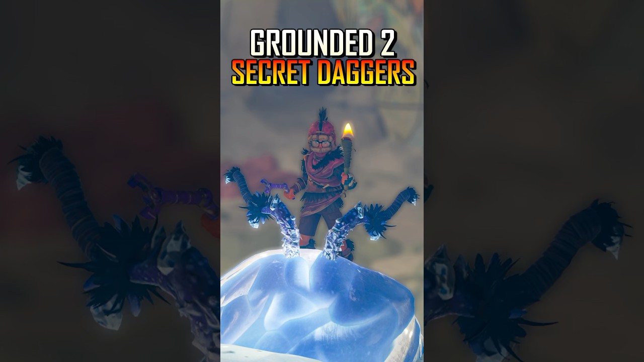 How To Get Secret Ice Daggers In Grounded 2