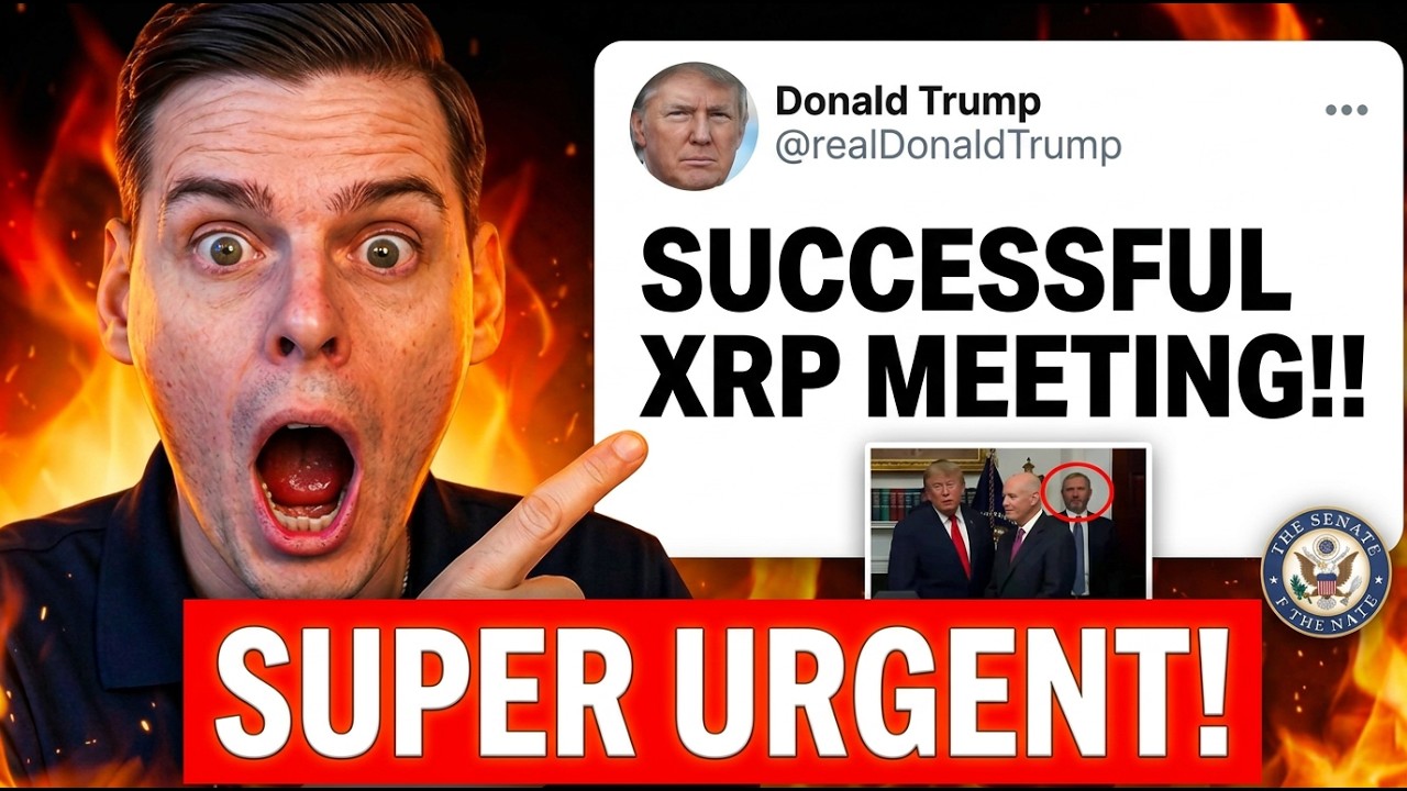 СУПЕР СРОЧНО!!! ВАЖНОЕ ВЫСТУПЛЕНИЕ ТРАМПА ПО XRP В ПРЯМОМ ЭФИРЕ С БРЭДОМ!!!!