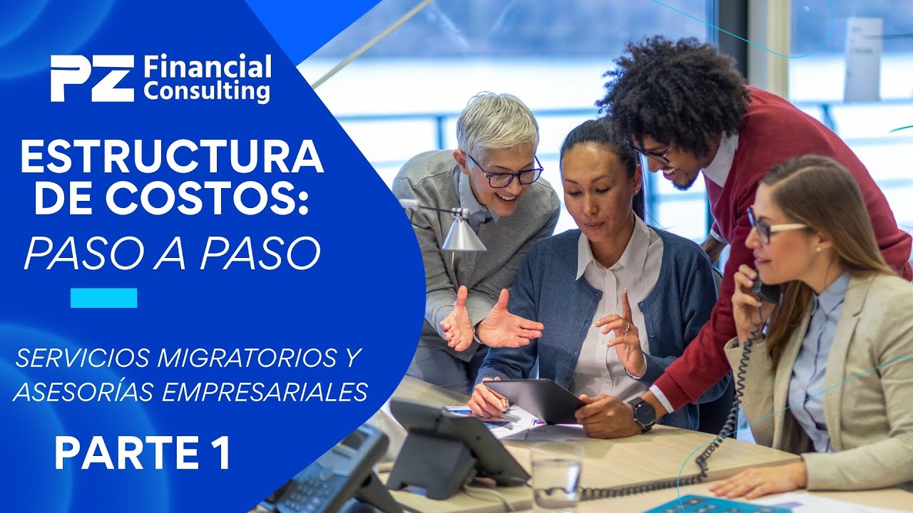 ESTRUCTURA DE COSTOS PASO A PASO - CASO PRÁCTICO EMPRESA SERVICIOS - PARTE 1