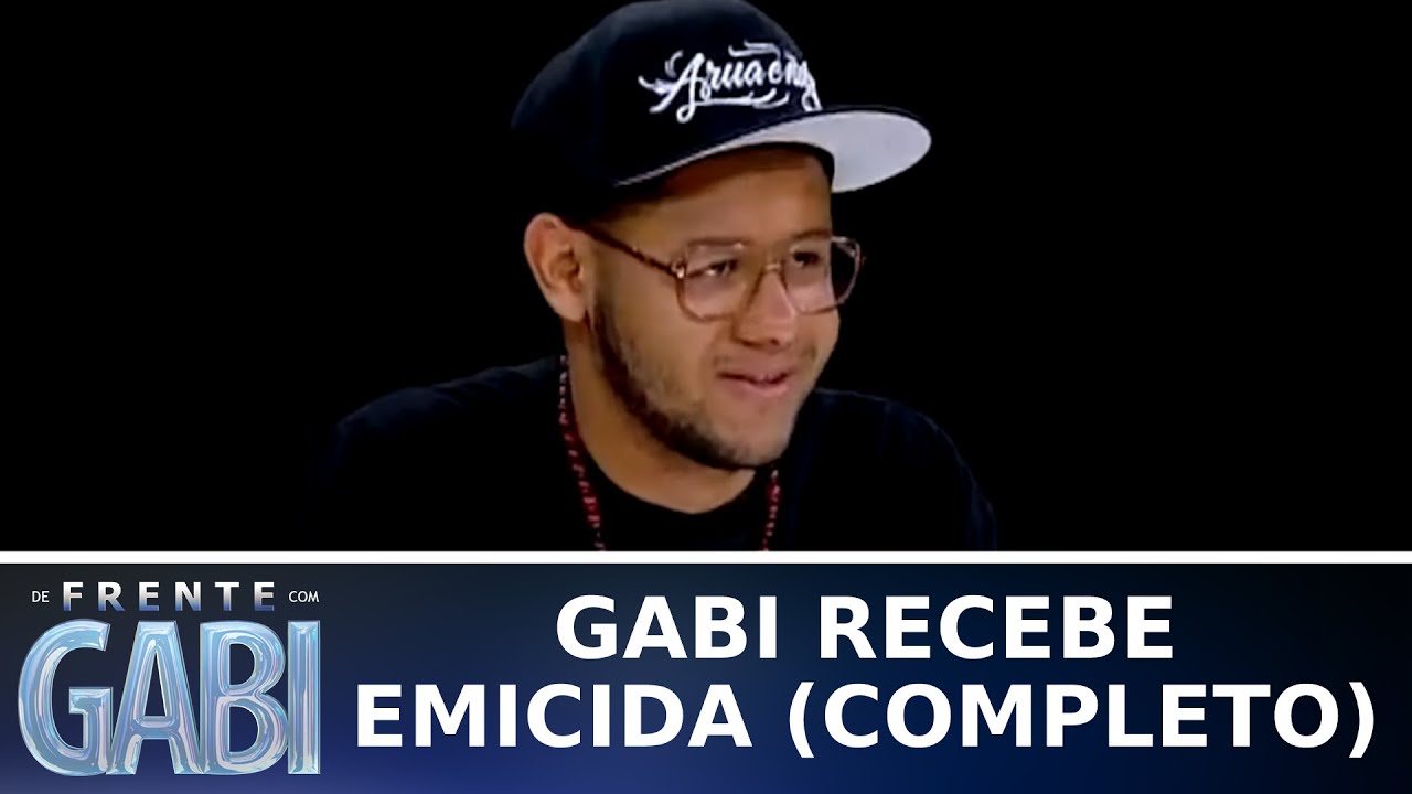 De Frente Com Gabi - Emicida (23/10/11) | SBT Vídeos