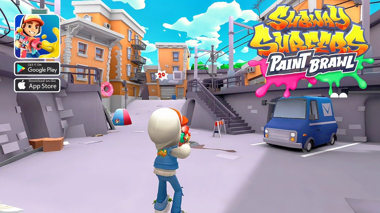 Subway Surfers Paint Brawl - 4v4 Shooter Gameplay (Android/iOS)