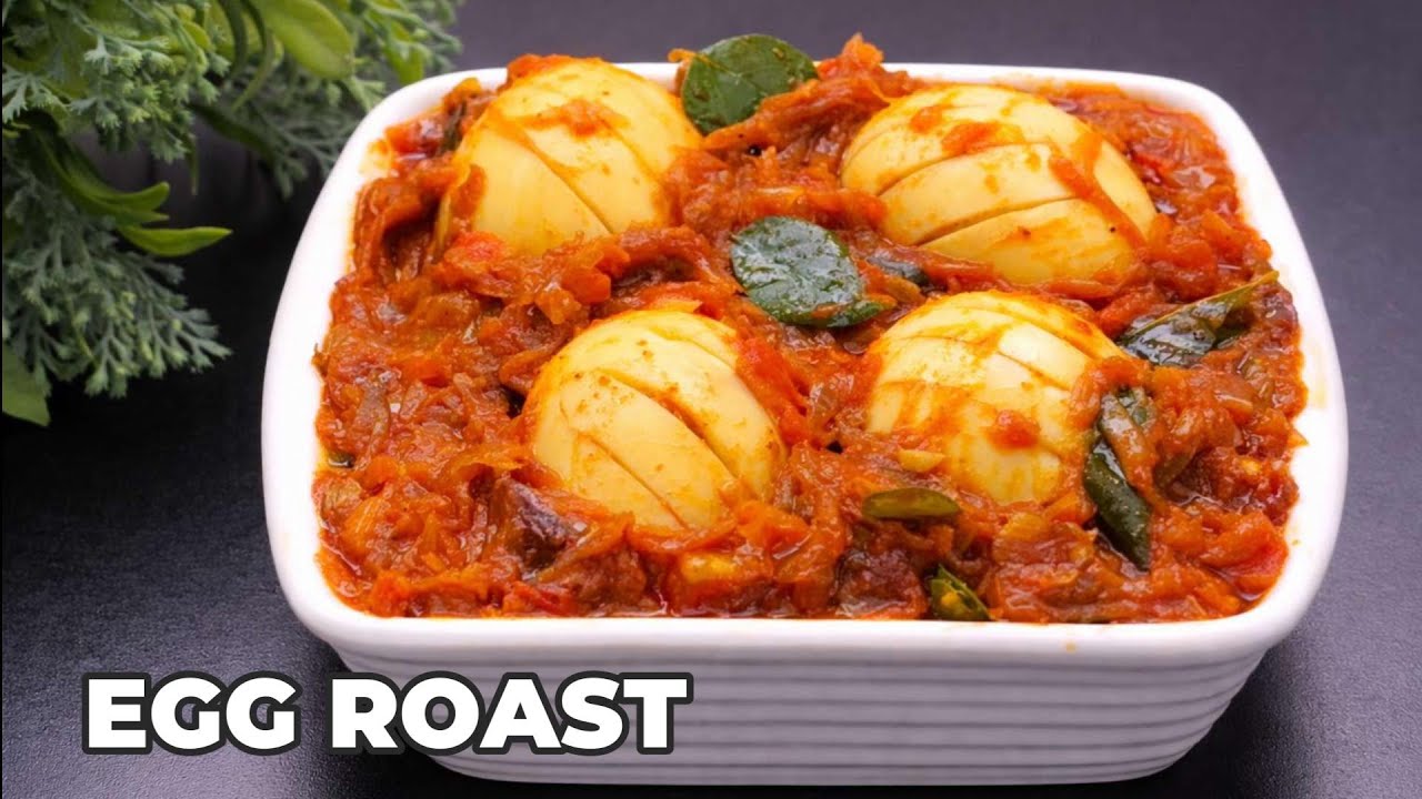 Perfect Egg Roast | Nadan Mutta Roast | Simple Egg Roast Recipe
