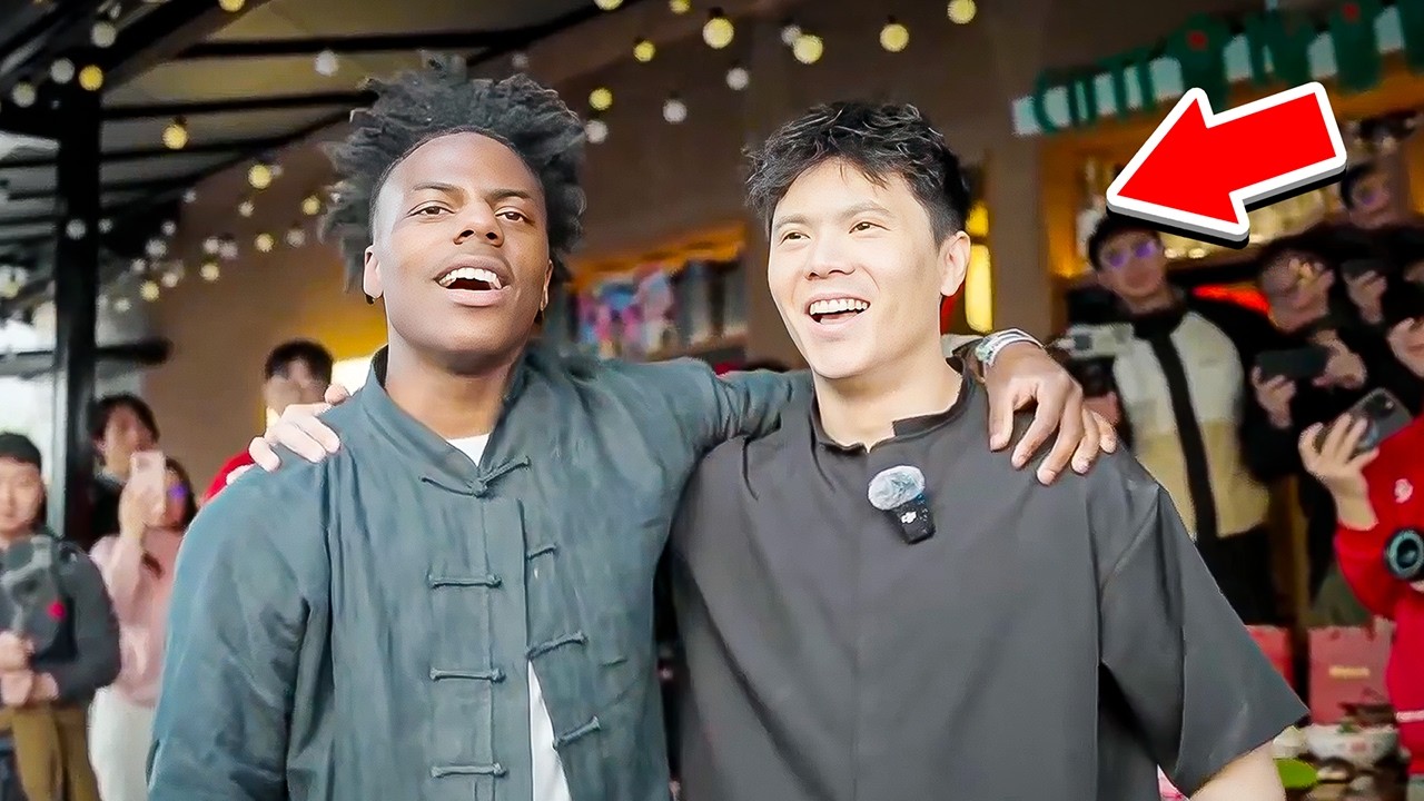 iShowSpeed meets Zhenwei Wang! (Karate Kid)