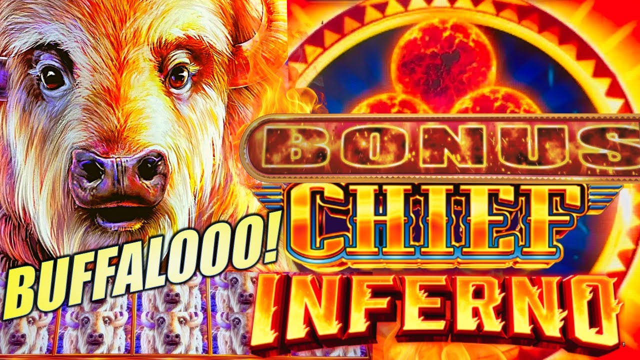 FIREBALLS & BUFFALOES!!☄️ LET'S TRY THIS AGAIN! BUFFALO CHIEF INFERNO Slot Machine (ARISTOCRAT)