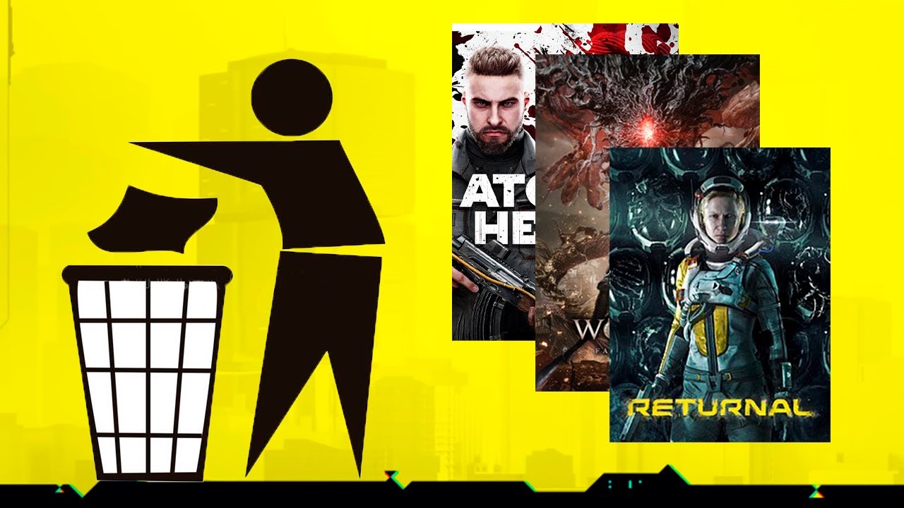 Atomic Heart, Wo Long, Returnal - Drop Pile Мусорная Куча