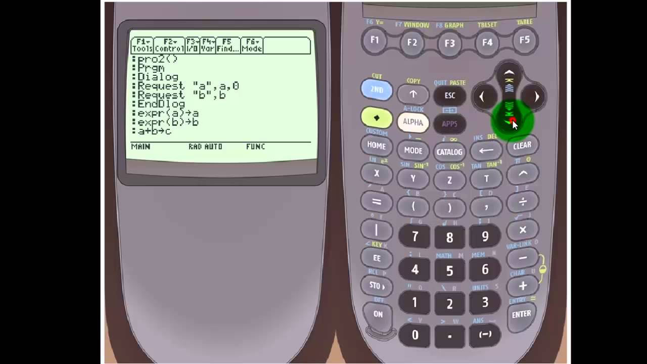 TI 89 Titanium: programando la Ti 89 Titanium 02
