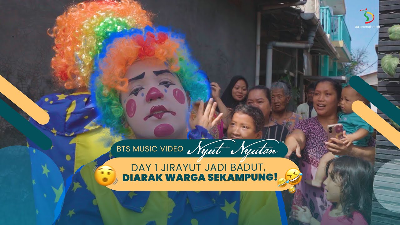 Day 1 Jirayut Jadi Badut: Diarak Warga Sekampung! 🤣 | #DangdutKepo