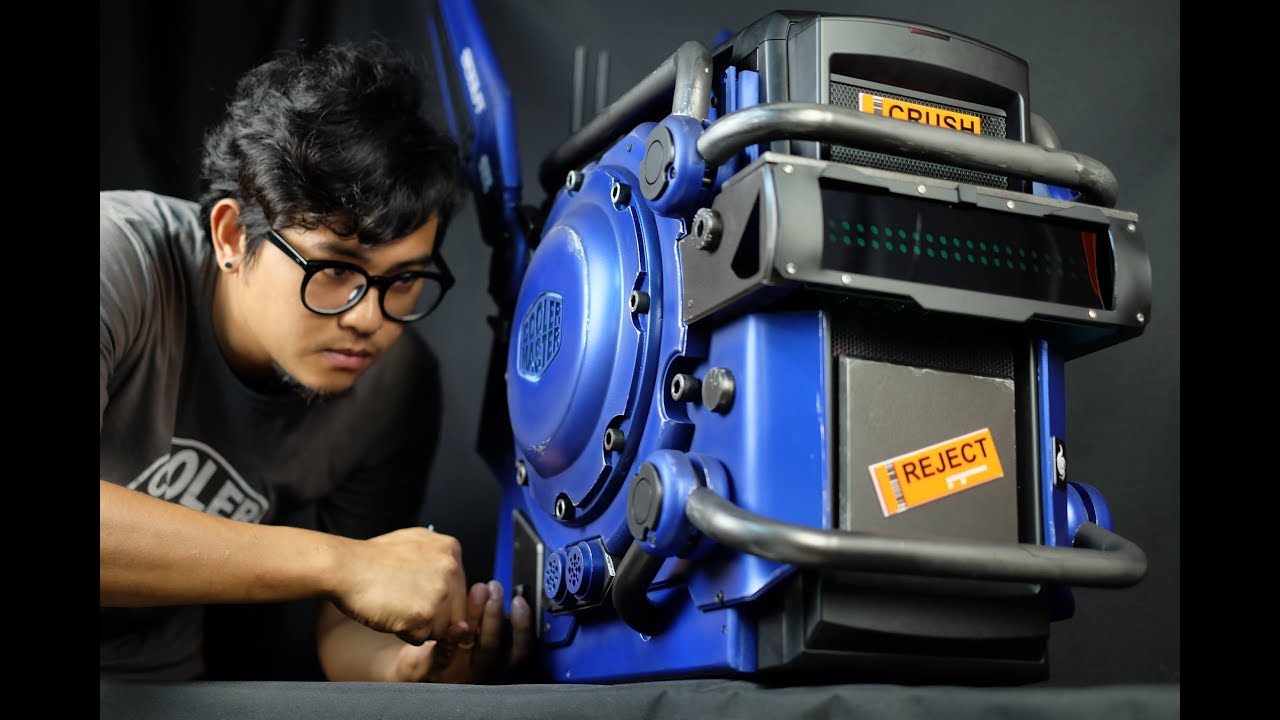 HOW IT'S DONE: Chappie PC Case Mod World Series 2018 by Indylaser