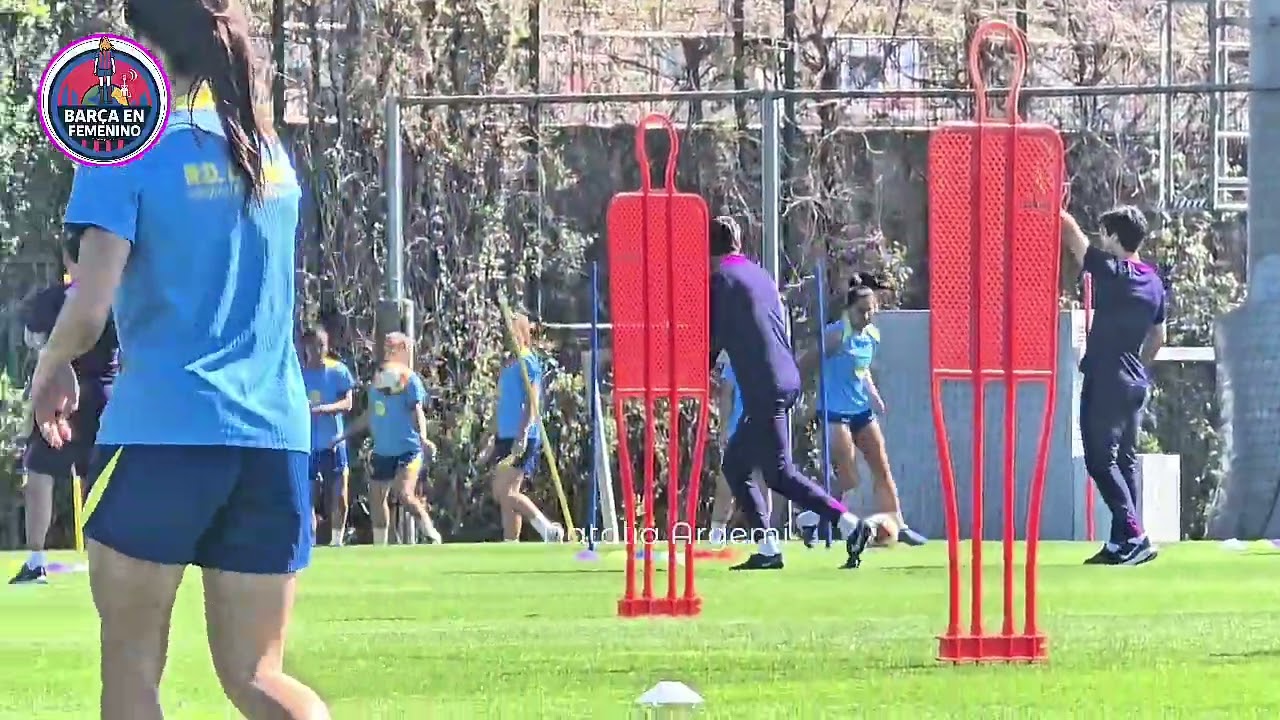 🔥⚽ ÚLTIMO ENTRENAMIENTO del Barça Femení antes del duelo clave ante Badalona Women 💙🔴
