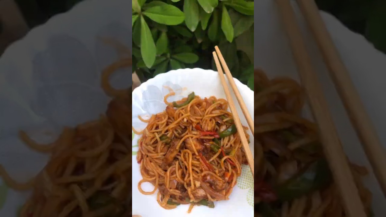 CHICKEN CHOWMIN RECIPE 😋🤤