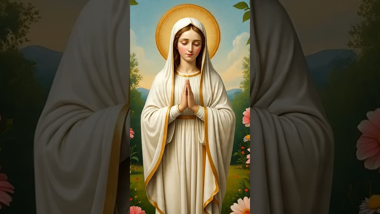 Santa Maria Mãe de Deus rogai pôr nós pecadores agora e na hora de nossa morte Amém!