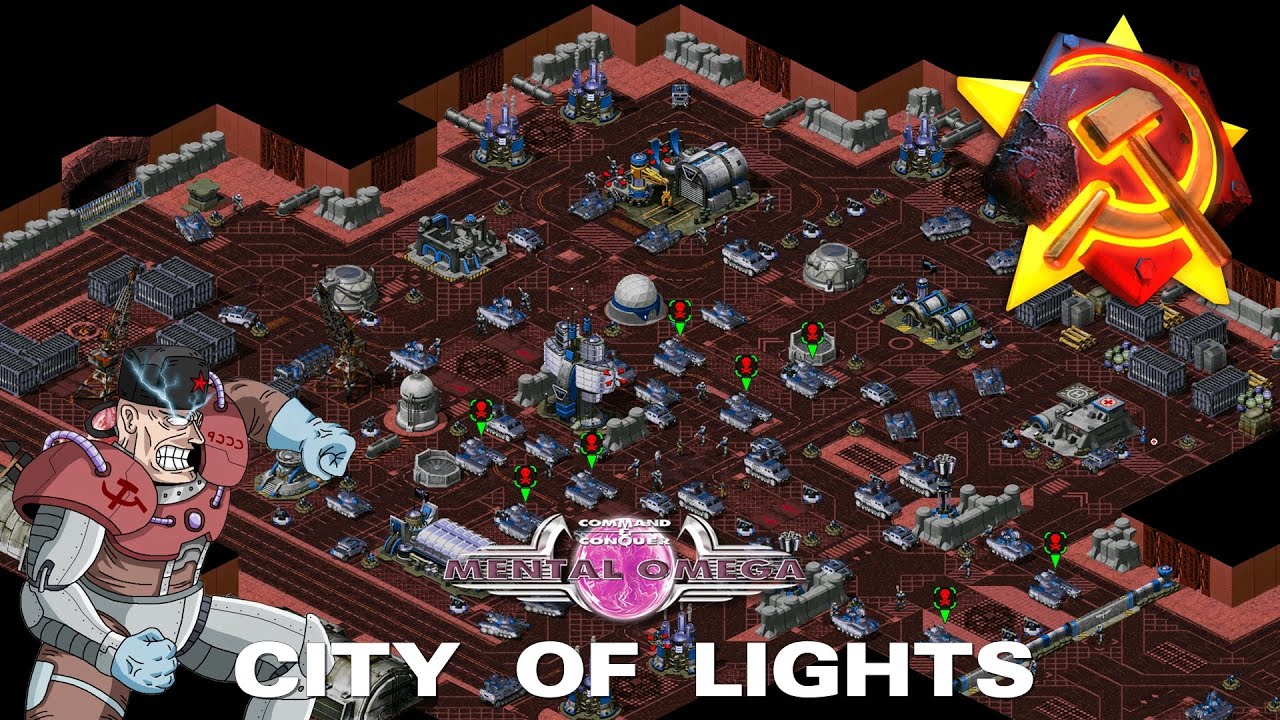 Red Alert 2 | Mental Omega 3.3.6 - Almost Perfect RA2 2025 - Soviet Mission 05 : City of Lights