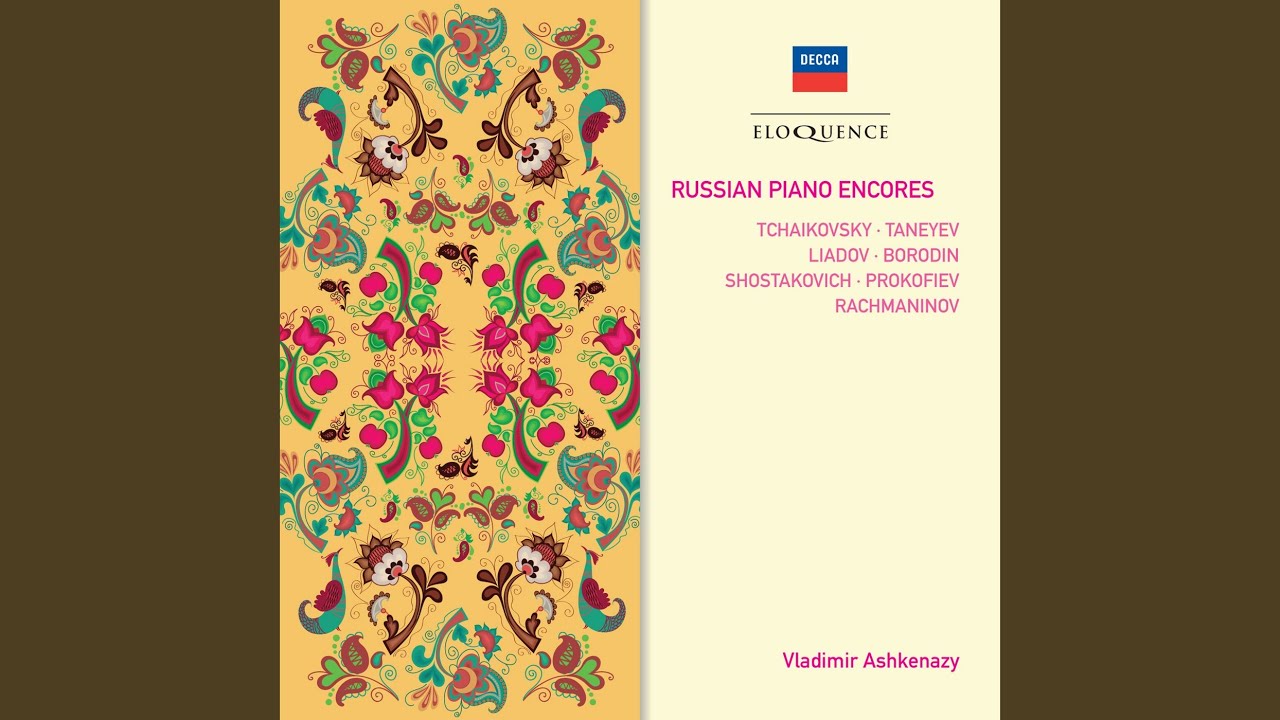 Tchaikovsky: Dumka, Op. 59