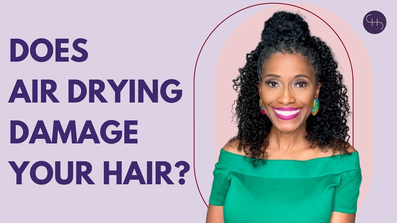 Правда о сушке волос воздухом: наносит ли это вред?