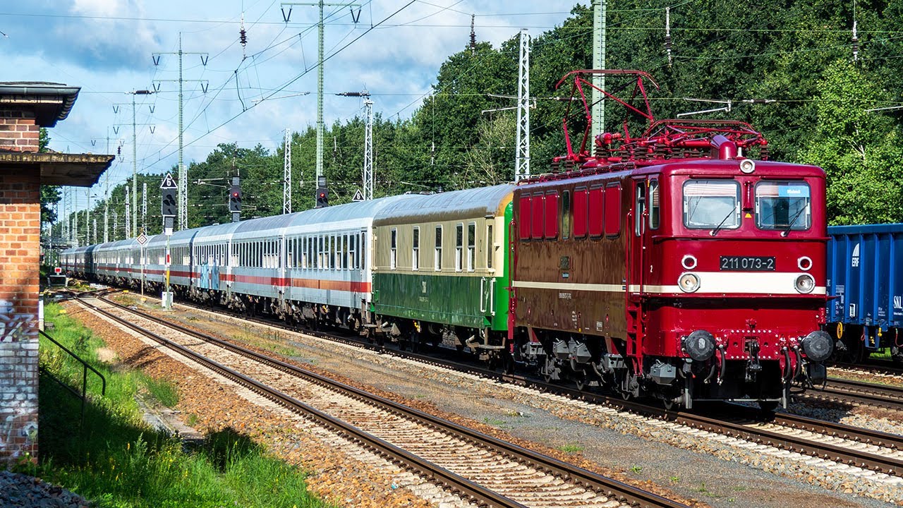 Trainspotting Brandenburg • #TriangulaLogistik #DBFernverkehr #DBRegio #Českédráhy #HHPI #Raildox