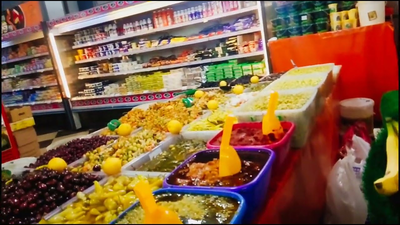 ТЦ и Супермаркет в Алжире! Прогулка по магазинам.